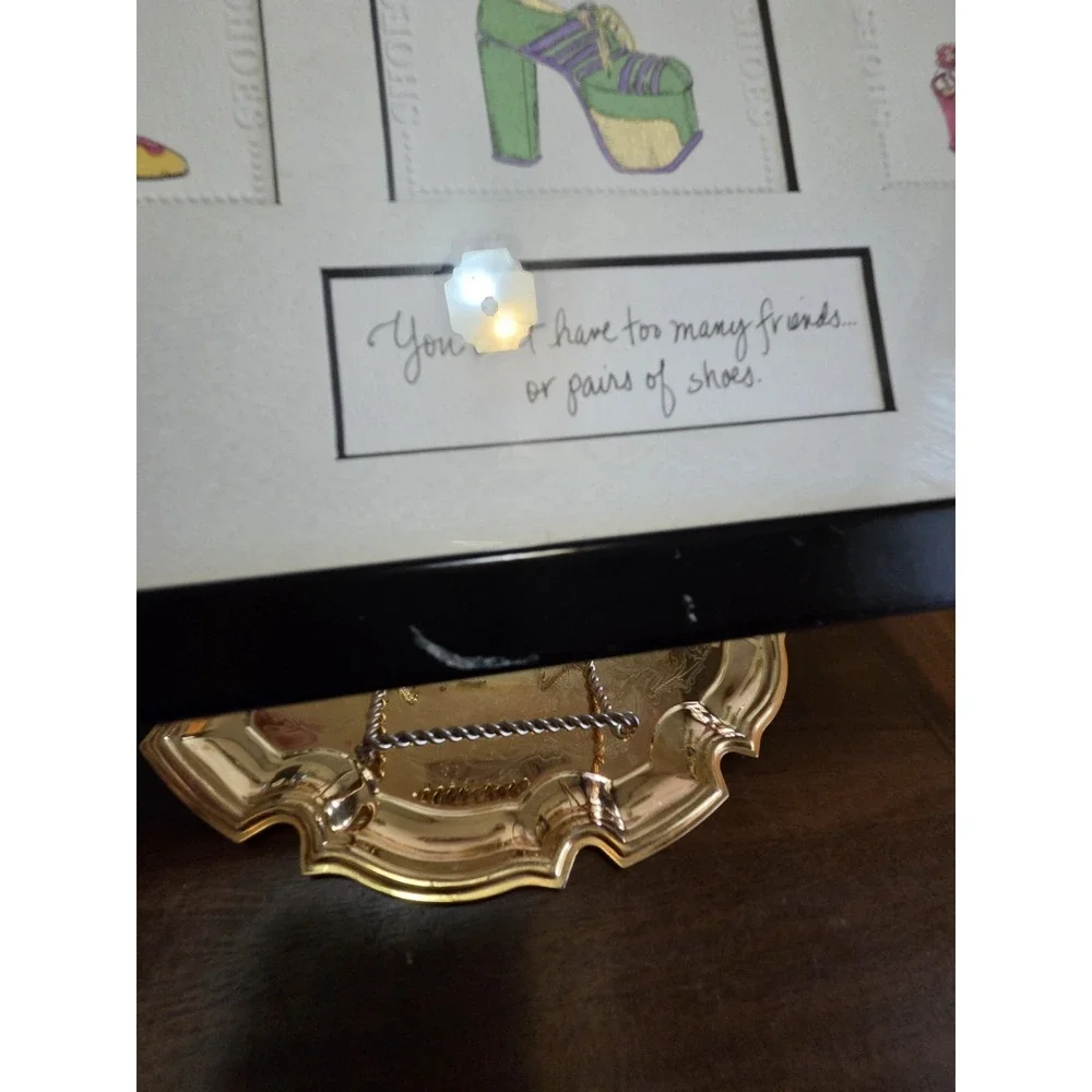 L McCool Shoe Art Picture, Friends, Retro, 70's Vibe